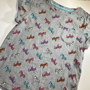 2/$10 Cat & Jack Zebra Tee